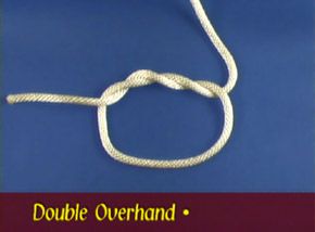 Overhand Sample Why Knot? an Introduction to Knots, Splices & Rope : Stopper Knots